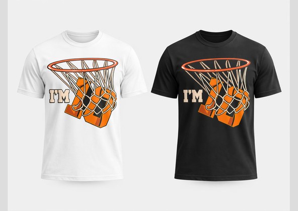 T-shirt Basketball I’M Hoop