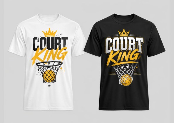 T-shirt Basketball COURT KING